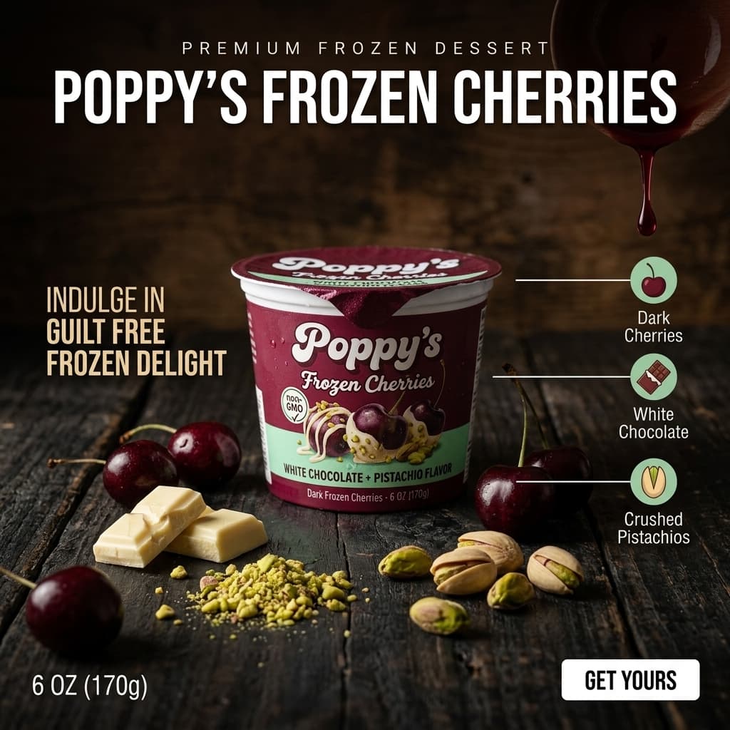 AI-generated food and beverage product photo example