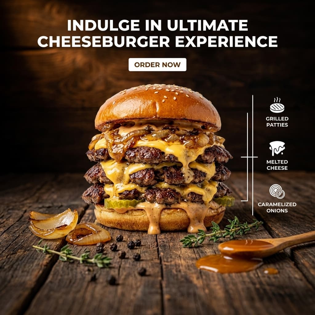 AI-generated food and beverage product photo example