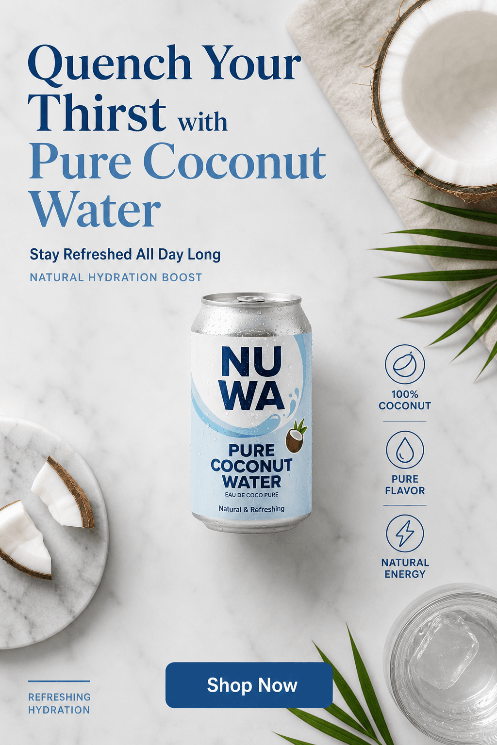 AI-generated food and beverage product photo example