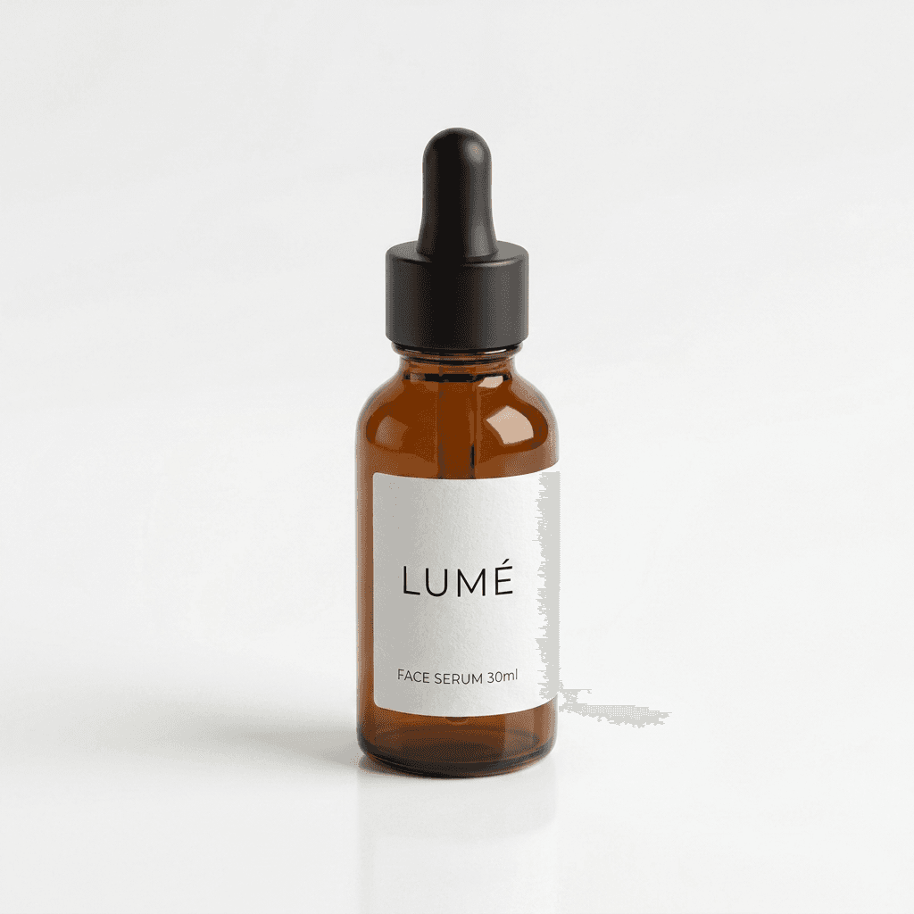 Serum - compliant white background product image generated by AI