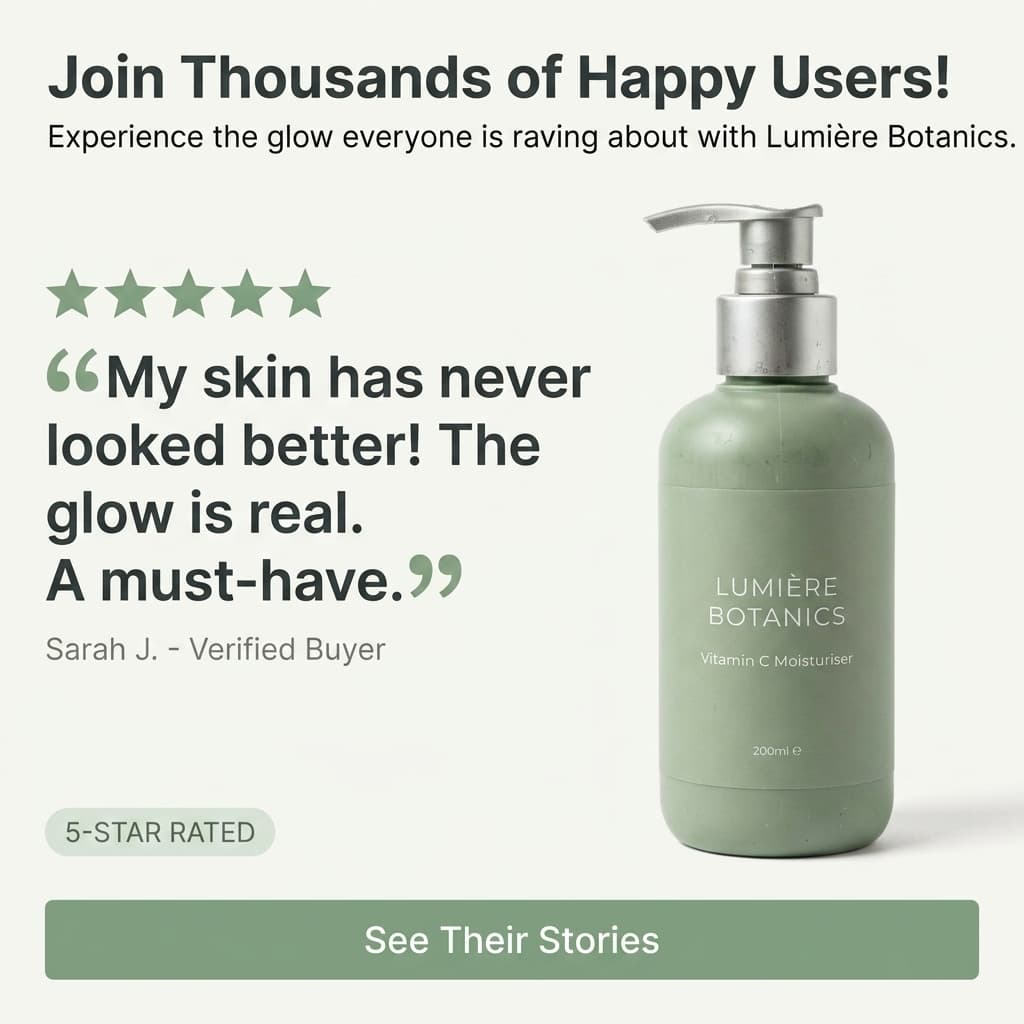 AI-generated ad creative for cosmetics product