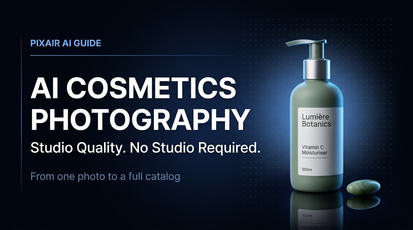 AI Product Photography for Cosmetics: Studio-Quality Beauty Images Without the Photoshoot