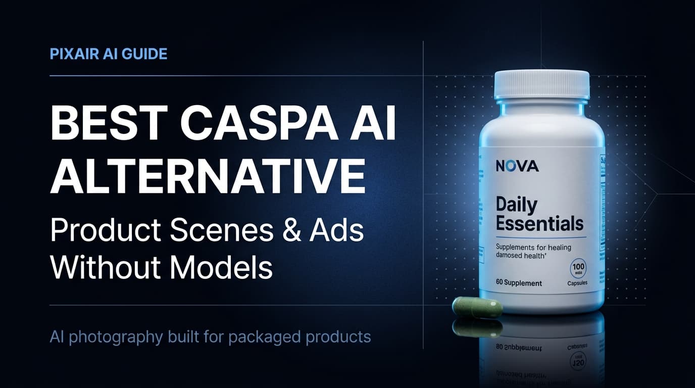 Best Caspa AI Alternative: Product-First AI Photography With Built-In Ad Generation