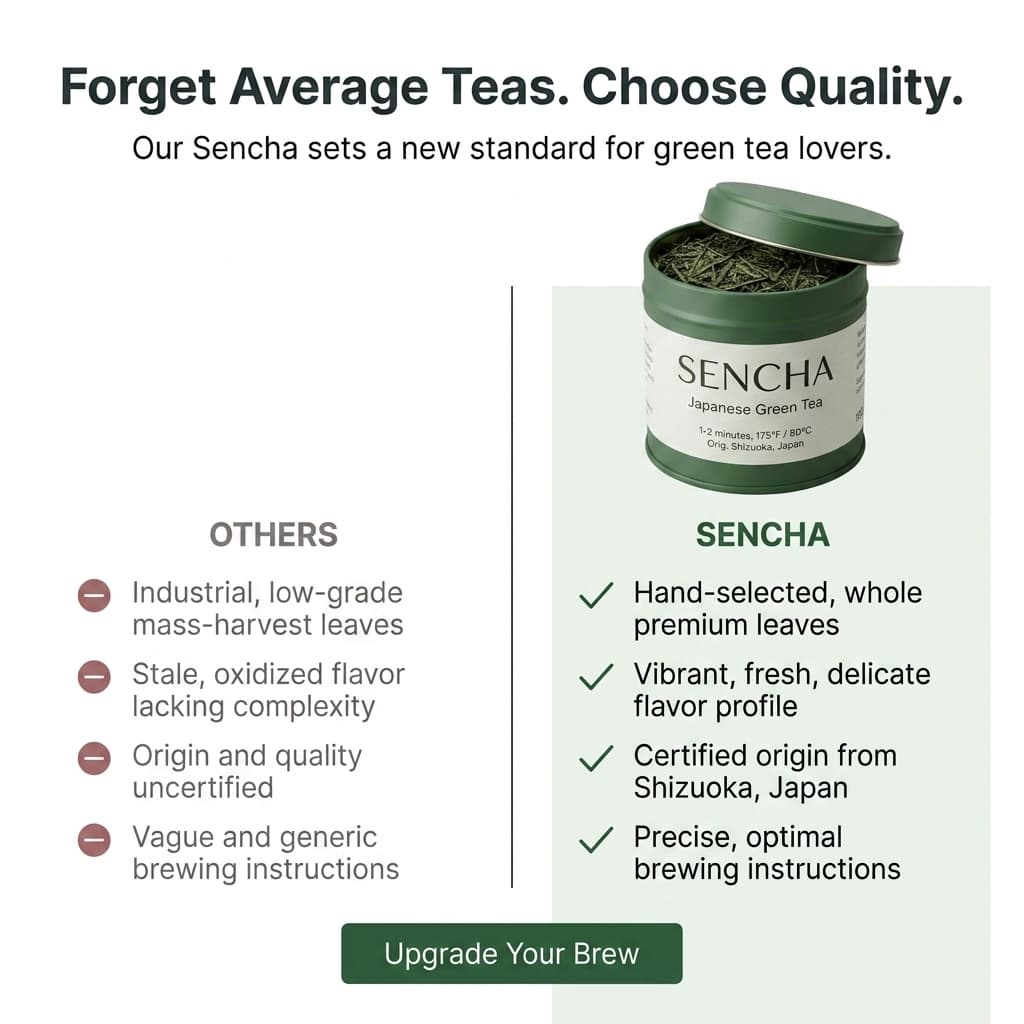 AI-generated ad creative from tea tin product photo