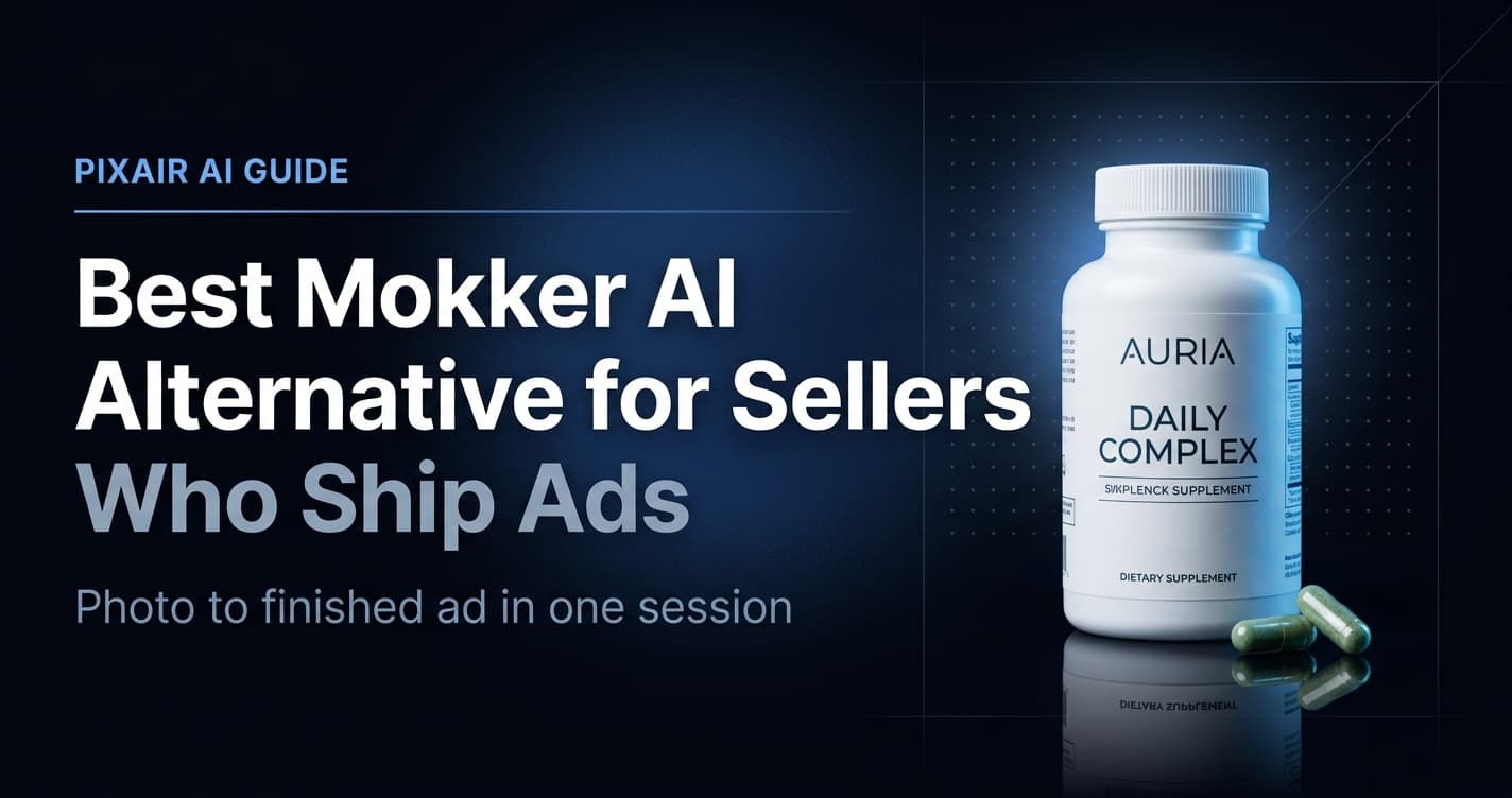 Best Mokker AI Alternative: From Product Photo to Finished Ad in One Tool