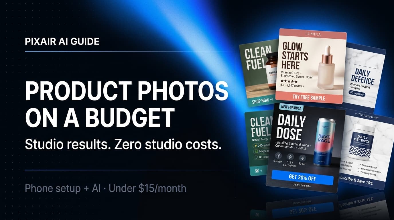 Product Photography on a Budget: Studio Results Without Studio Costs