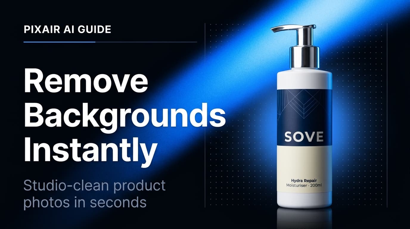 Remove Background from Product Photos: The Fastest Way for E-commerce Sellers