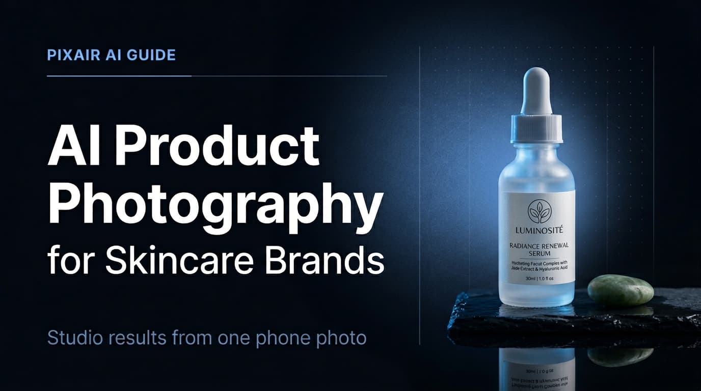AI Product Photography for Skincare: Studio-Quality Results Without the Studio