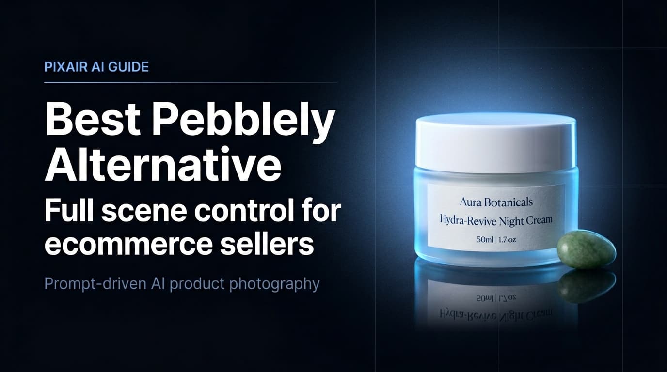 Best Pebblely Alternative: AI Product Photography with Full Scene Control
