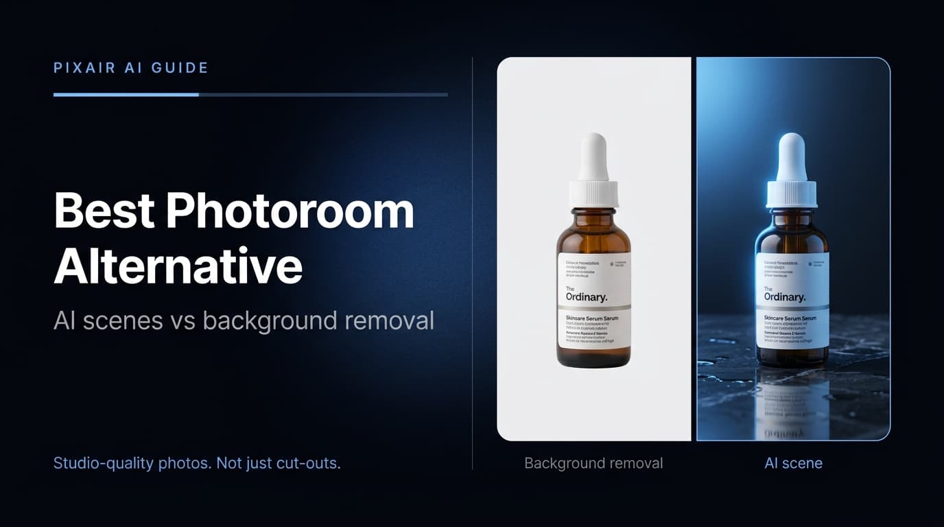 Best Photoroom Alternative: AI Product Photography That Goes Beyond Background Removal