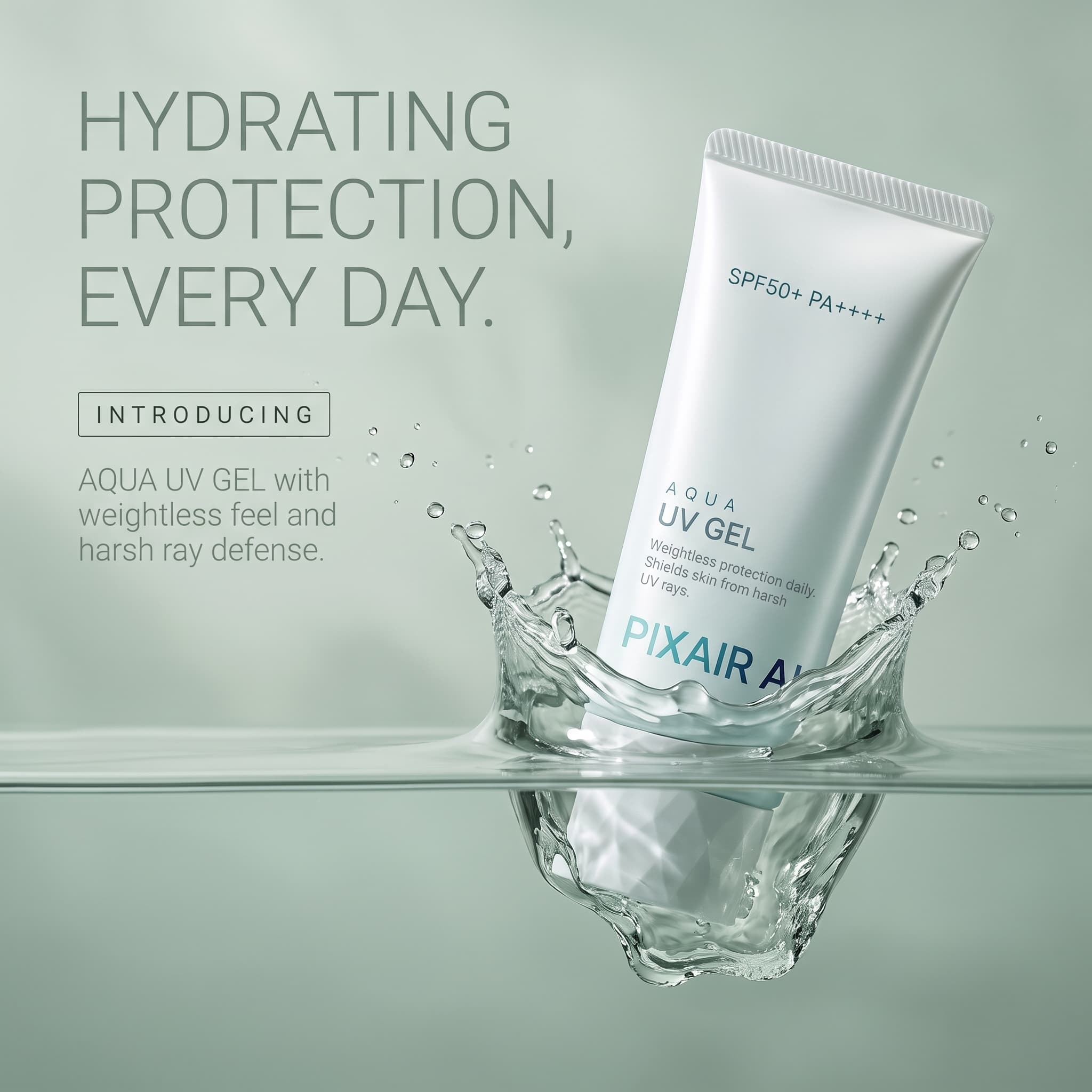 Sage Skincare campaign preset - creative 2 made with Pixair AI
