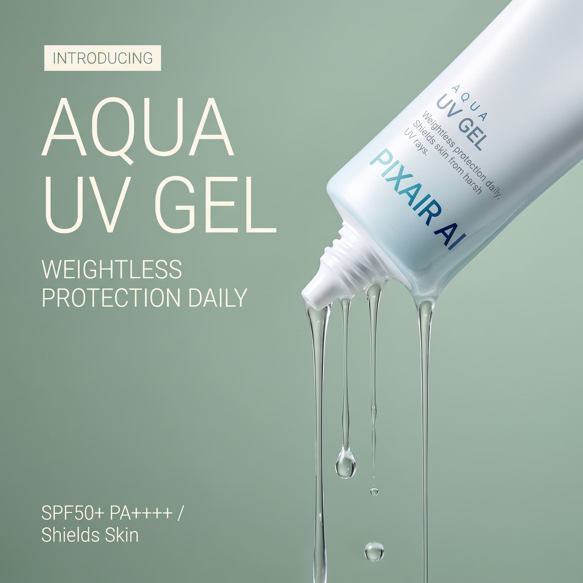 Sage Skincare campaign preset - creative 3 made with Pixair AI